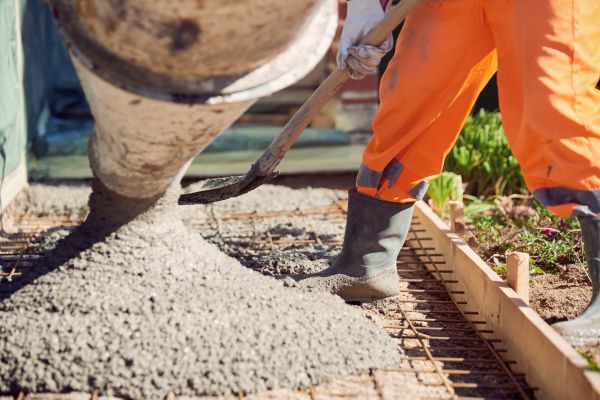 Poured Concrete Installation in Richardson