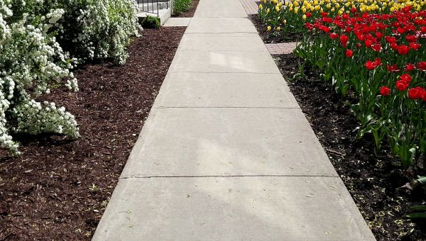 Cement Sidewalk Installation in Richardson