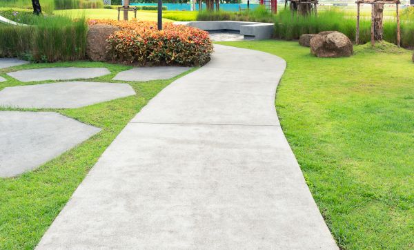 Sidewalk Addition in Richardson
