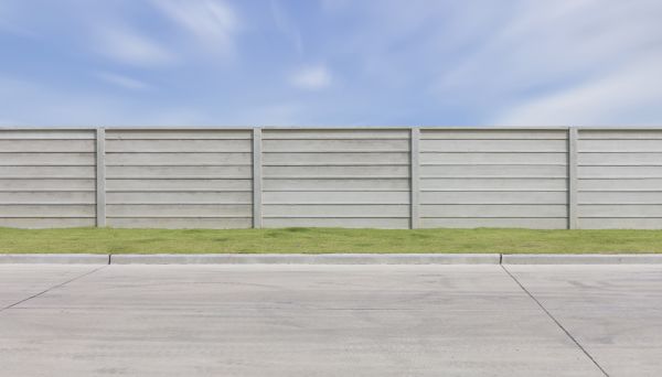 Concrete Fence Installation in Richardson