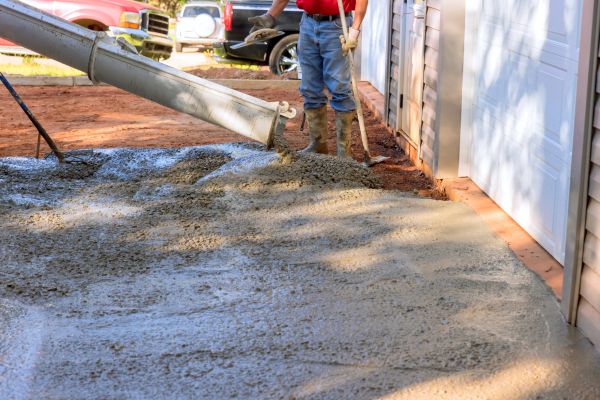 Cement Driveway Pouring in Richardson