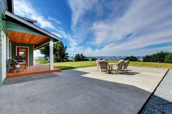 Backyard Concrete Paving in Richardson