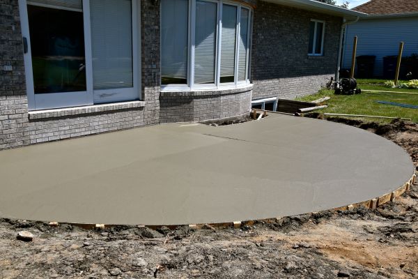 Deck Concrete Construction in Richardson