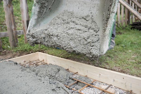 Yard Concrete Pouring in Richardson