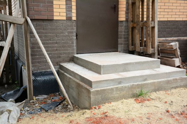 Cement Steps Construction in Richardson