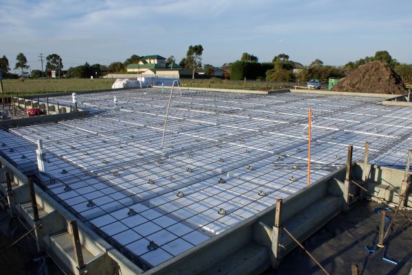 Barn Pad Construction in Richardson