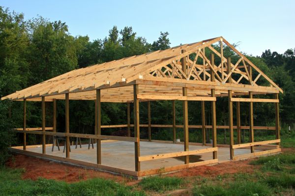 Barn Pad Installation in Richardson