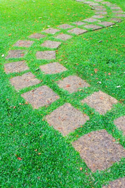 Backyard Pathway Construction in Richardson